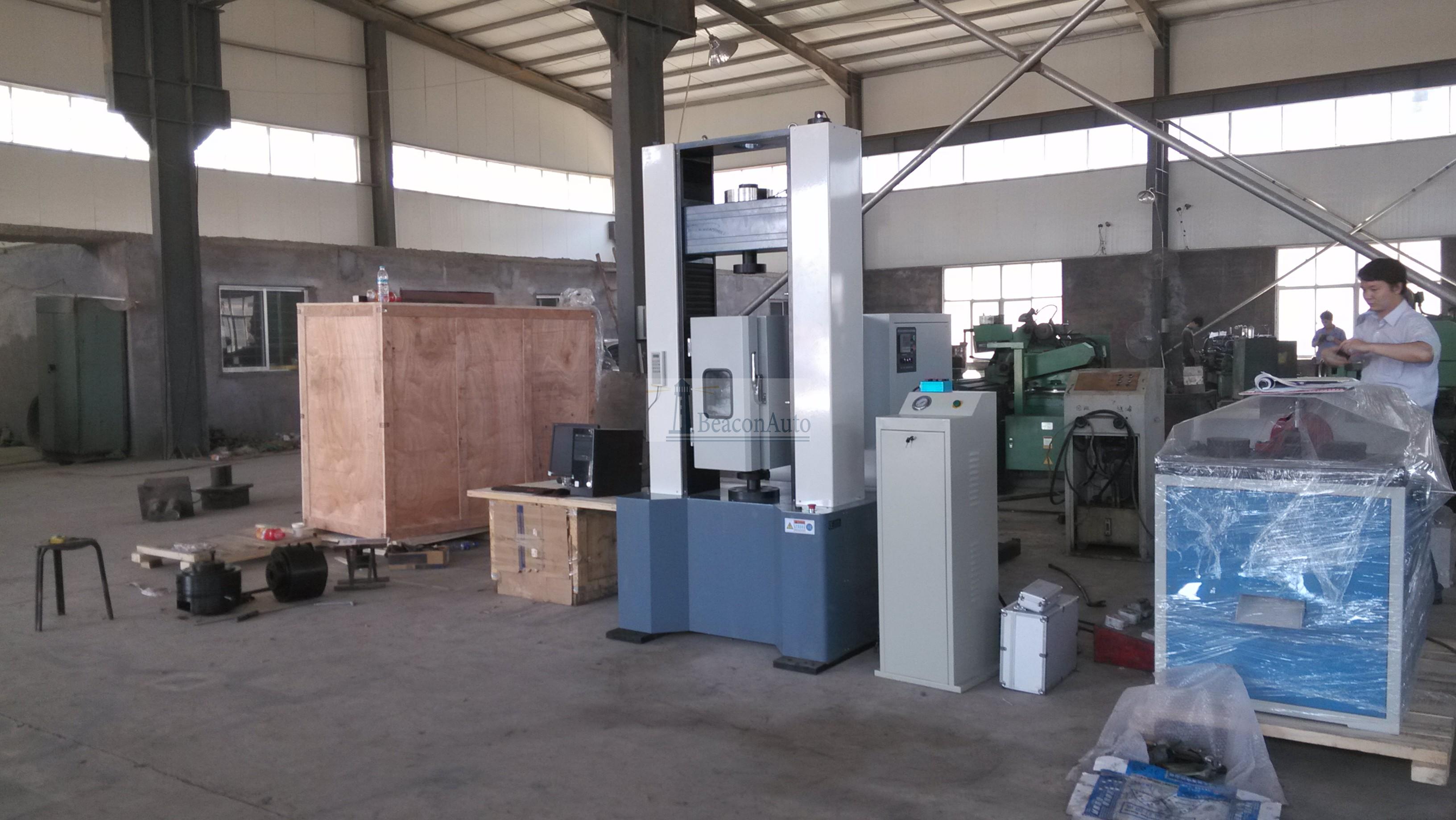 壓電晶體抗壓強度專用試驗機技術(shù)指標(biāo)